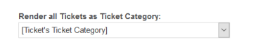 The Render all Tickets as Ticket Category menu in the Service Desk section of the Autotask PSA Security Levels page.